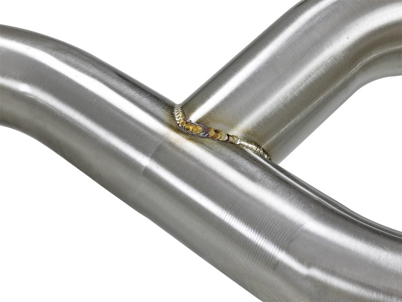 aFe MACHForce XP 08-13 BMW 135i L6-2.0L N54/N55 3in. 304 SS Axle-Back Exhaust w/Polished Tips - eliteracefab.com