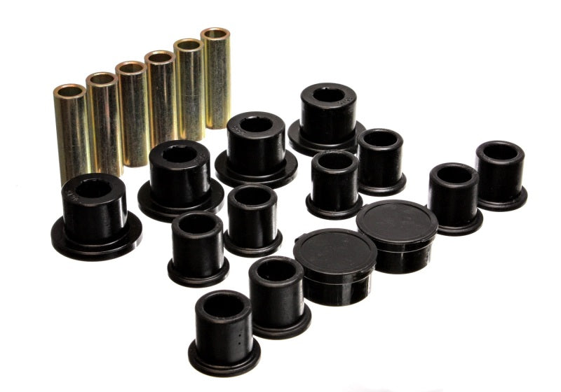 Energy Suspension 98-11 Ford Ranger Black Rear Leaf Spring Bushing Set - eliteracefab.com