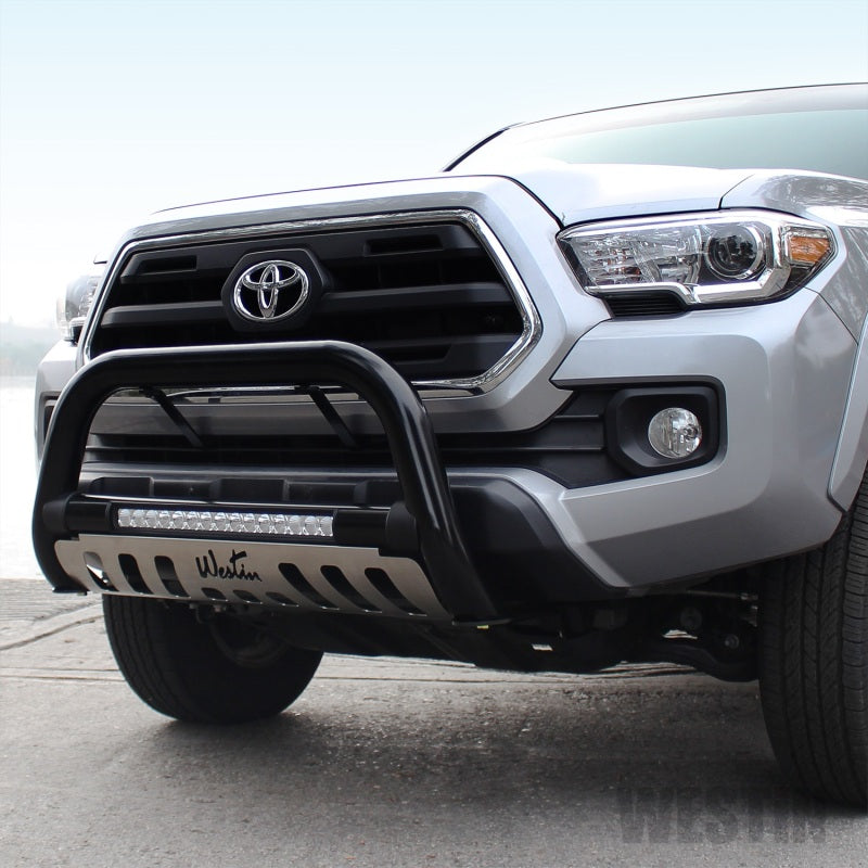 Westin 2016-2018 Toyota Tacoma Ultimate LED Bull Bar - Textured Black Westin