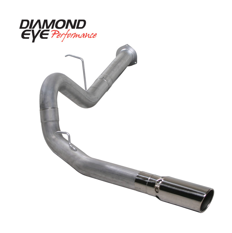 Diamond Eye KIT 4in DPF-BACK SGL AL 07.5-10 CHEVY 6 6L 2500/3500 PCKGD BX46X14X14OD EL-PL Diamond Eye Performance