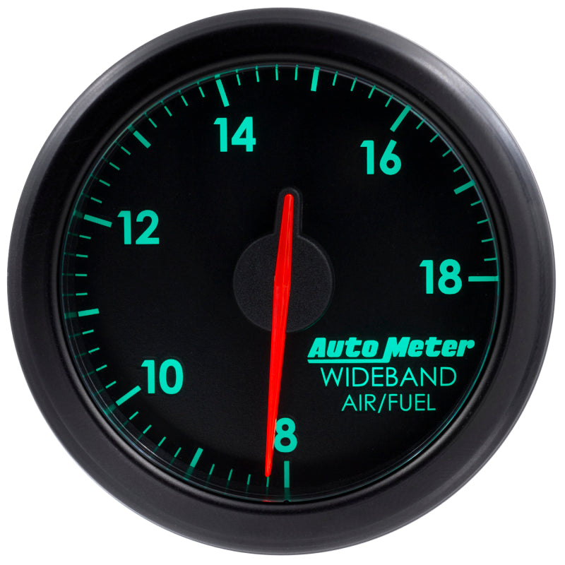 Autometer Airdrive 2-1/6in Wideband Air / Fuel Gauge 10:1-17:1 ARF Range - Black 9178-T