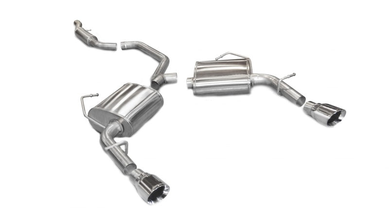 Corsa 11-13 Chrysler 200/Dodge Avenger V6 Polished Sport Cat-Back Exhaust CORSA Performance