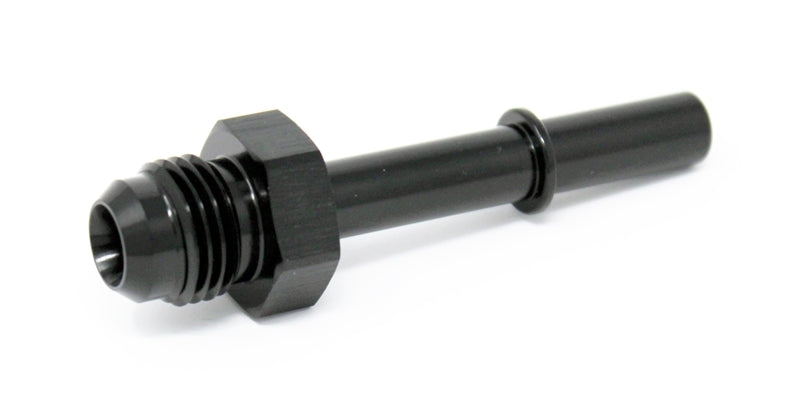 Torque Solution Push-On EFI Adapter Fitting for 5/16" SAE to -6AN Male Flare - TS-FTG-005
