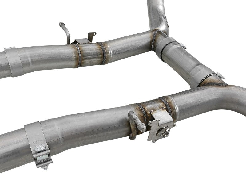 aFe MACH Force-Xp 3in 304 SS Cat-Back Exhaust 15-20 Dodge Charger Hellcat V8-6.2L (sc) / 392 V8-6.4L aFe