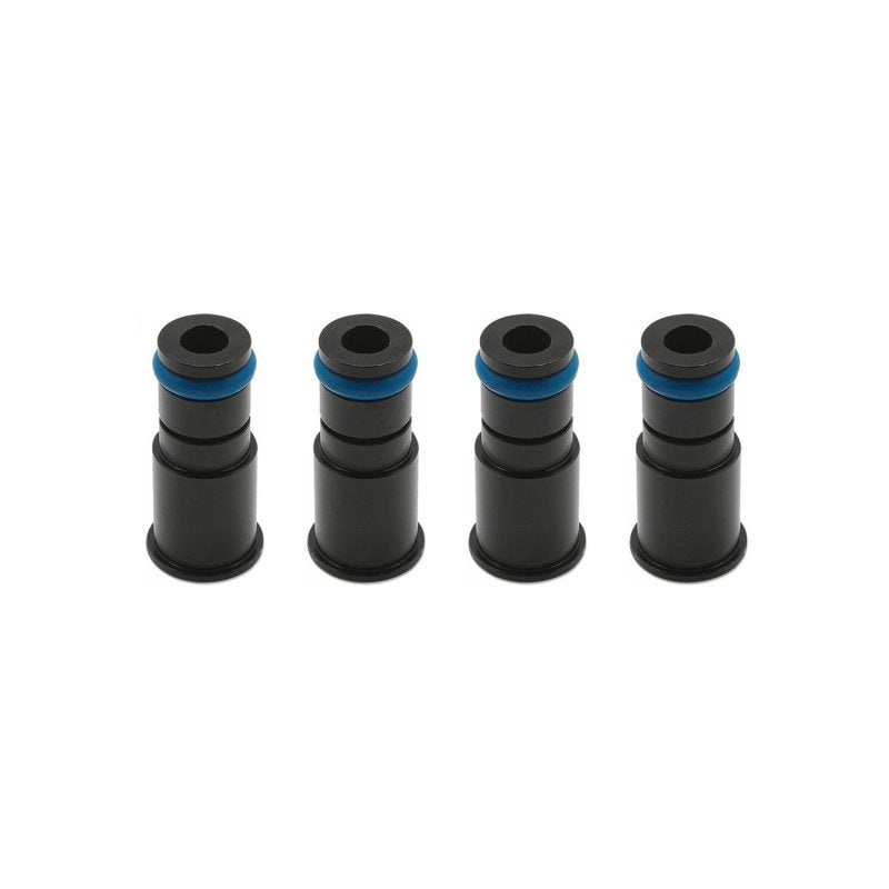 BLOX Racing 11mm Adapter Top (1in) w/Viton O-Ring & Retaining Clip (Set of 4) BLOX Racing