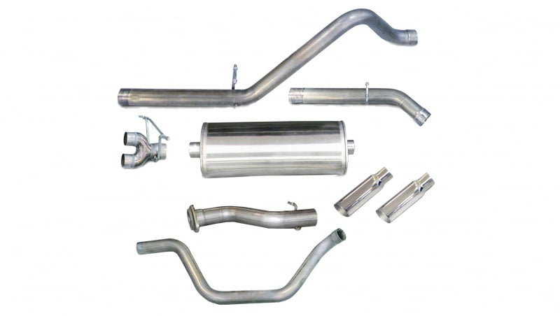 Corsa/dB 07-09 Chevrolet Silverado Crew Cab/Short Bed 1500 6.2L V8 Polished Sport Cat-Back Exhaust CORSA Performance
