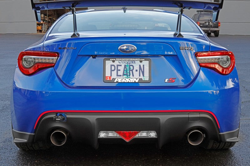 Perrin 13-20 & 2022 Subaru BRZ / 13-16 Scion FRS / 17-20 Toyota 86 Tow Hook Kit (Rear) - Black Perrin Performance
