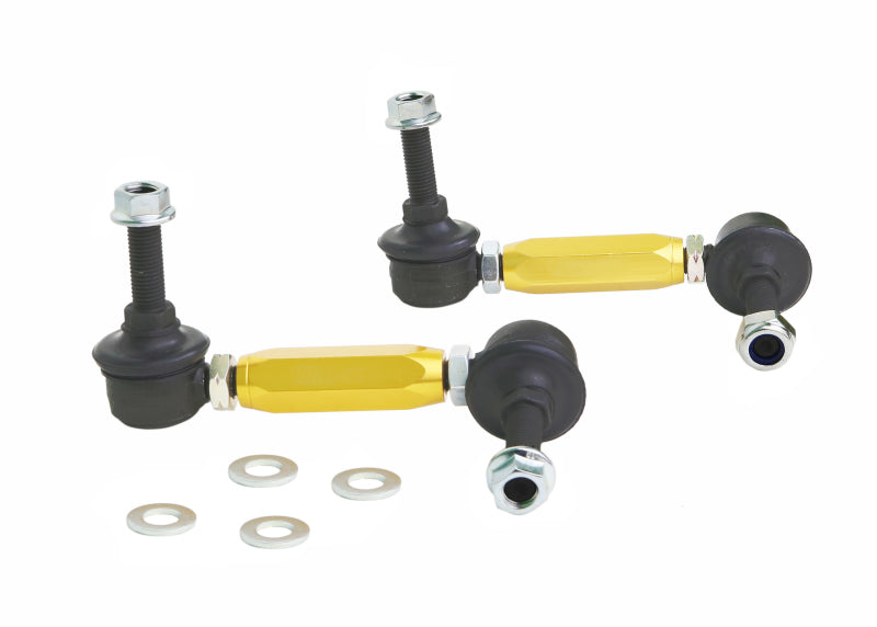Whiteline Universal Swaybar Link Kit-Heavy Duty Adj Steel Ball w/ 10mm Ball Stud Whiteline