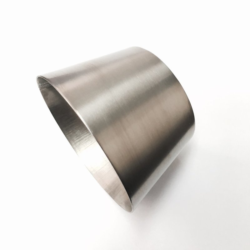 Stainless Bros 1-3/16in OAL 3in to 3.5in 304SS Transition Reducer Cone.