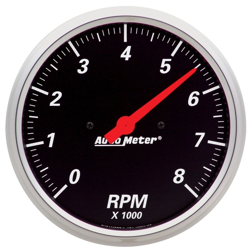 Autometer Designer Black 5in 8k RPM Tachometer Gauge 1499
