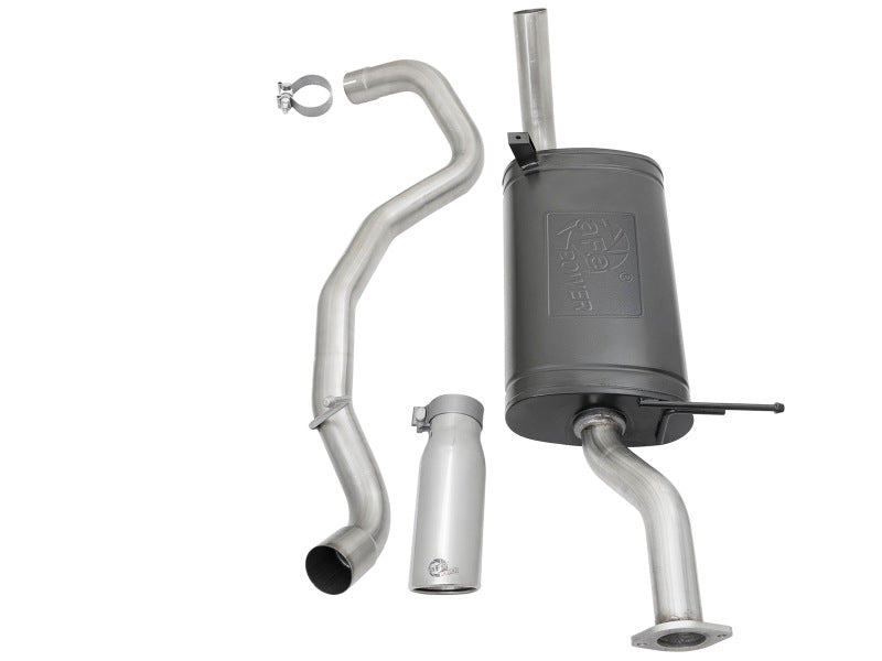 aFe MACHForce XP Exhaust Cat-Back SS-304 97-16 Nissan Patrol (Y61) I6-4.8L w/ Polished Tips aFe