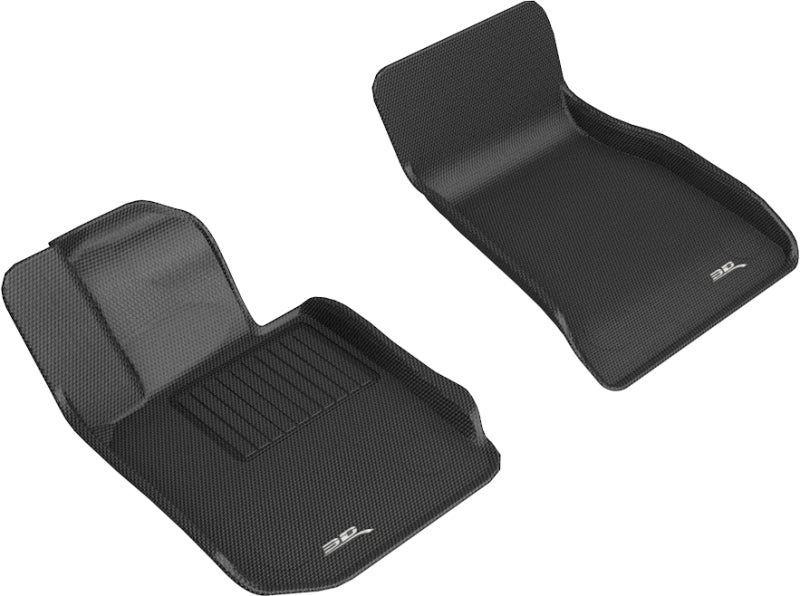 3D MAXpider L1BM10311509 2019-2020 BMW 3 Series (G20) Kagu 1st Row Floormat - Black 3D MAXpider