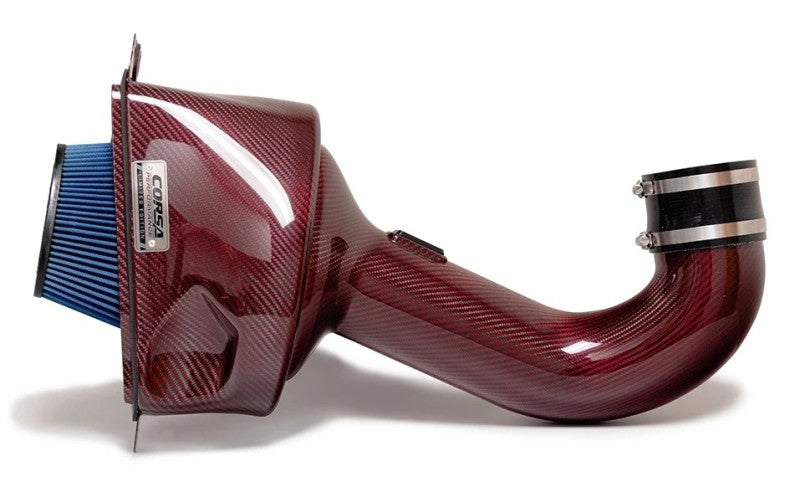 Corsa 15-19 Chevrolet Corvette C7 Z06 6.2L V8 Red Carbon Fiber Air Intake (Does Not Fit ZR1) 44002-R
