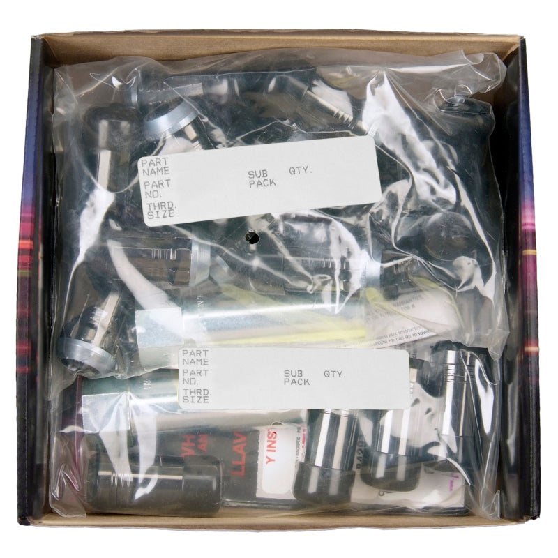 McGard SplineDrive Tuner 5 Lug Install Kit w/Locks & Tool (Cone) M14X1.5 / 1in. Hex - Blk - eliteracefab.com