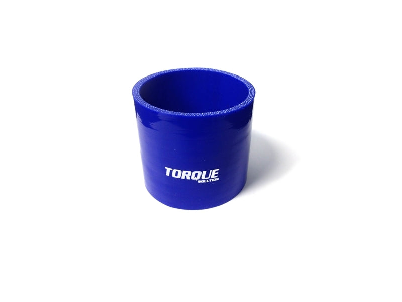 Torque Solution Straight Silicone Coupler for 2.25" Blue Universal - TS-CPLR-S225BL