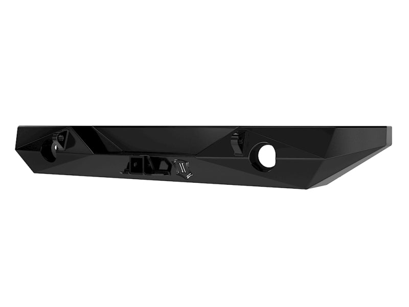 ICON 07-18 Jeep Wrangler JK Pro Series 2 Rear Bumper w/Hitch/Tabs ICON