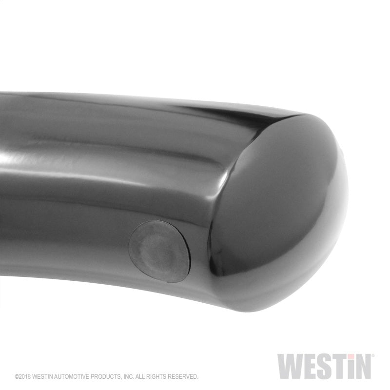Westin 18-20 Jeep Wrangler JL 2DR PRO TRAXX 4 Oval Nerf Step Bars - Textured Black - eliteracefab.com