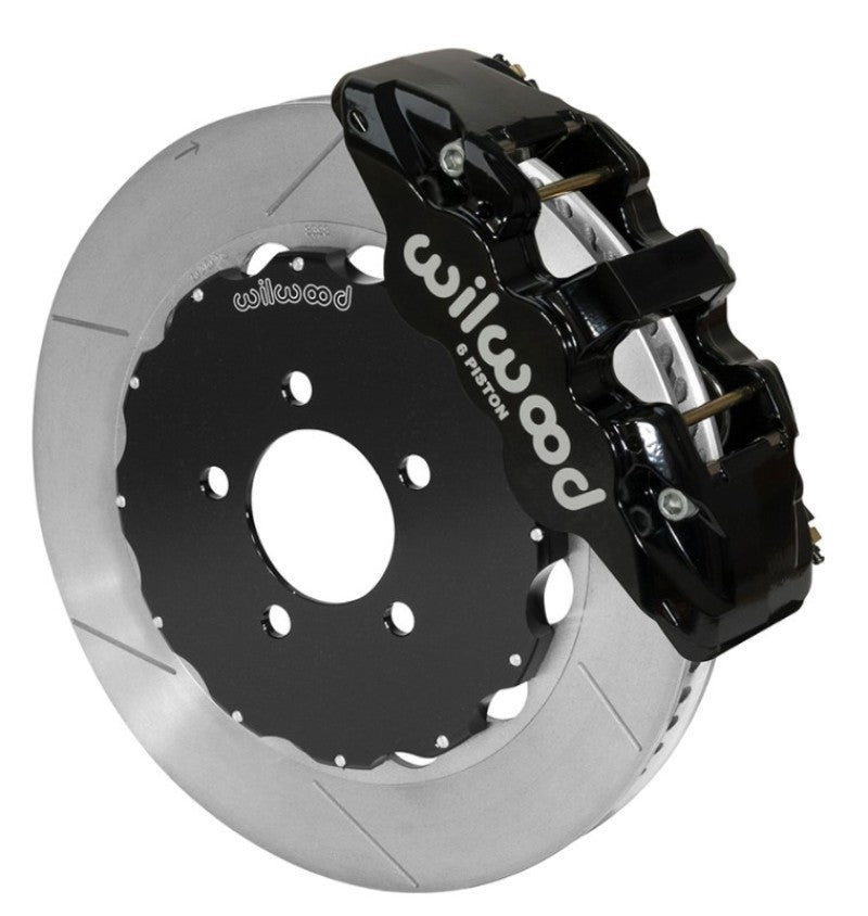Wilwood AERO6 Front Big Brake Kit 14.00in Black 03-11 Crown Victoria Wilwood