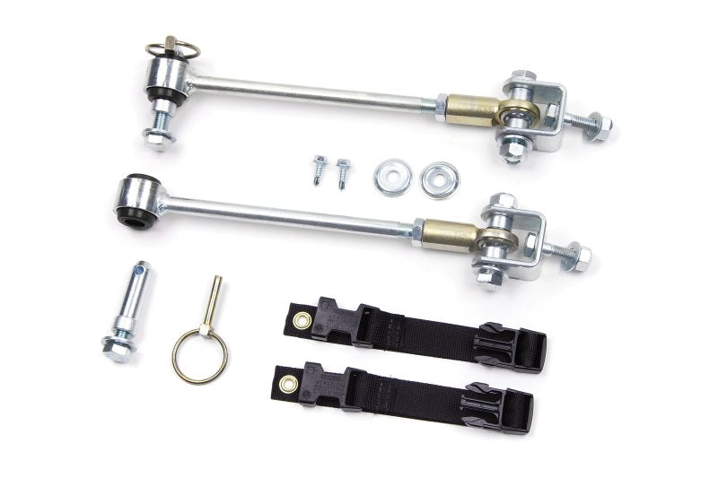 Zone Offroad 97-06 Jeep Wrangler TJ 3-4.5in Sway Bar Disconnects - eliteracefab.com