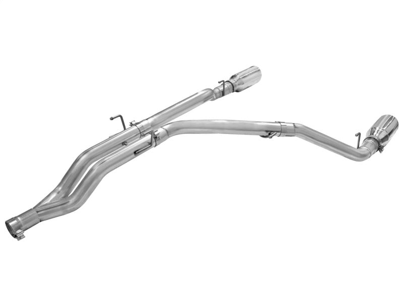 aFe MACHForce XP DPF-Back Exhaust 3in SS w/ 6in Polished Tips 2014 Dodge Ram 1500 V6 3.0L EcoDiesel aFe