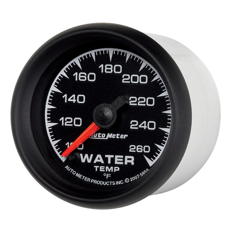 Autometer ES 52.4mm 100-260 deg. F Water Temprature Gauge 5955