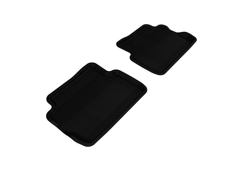 3D MAXpider L1FR01621509 2008-2011 Ford Focus Kagu 2nd Row Floormats - Black