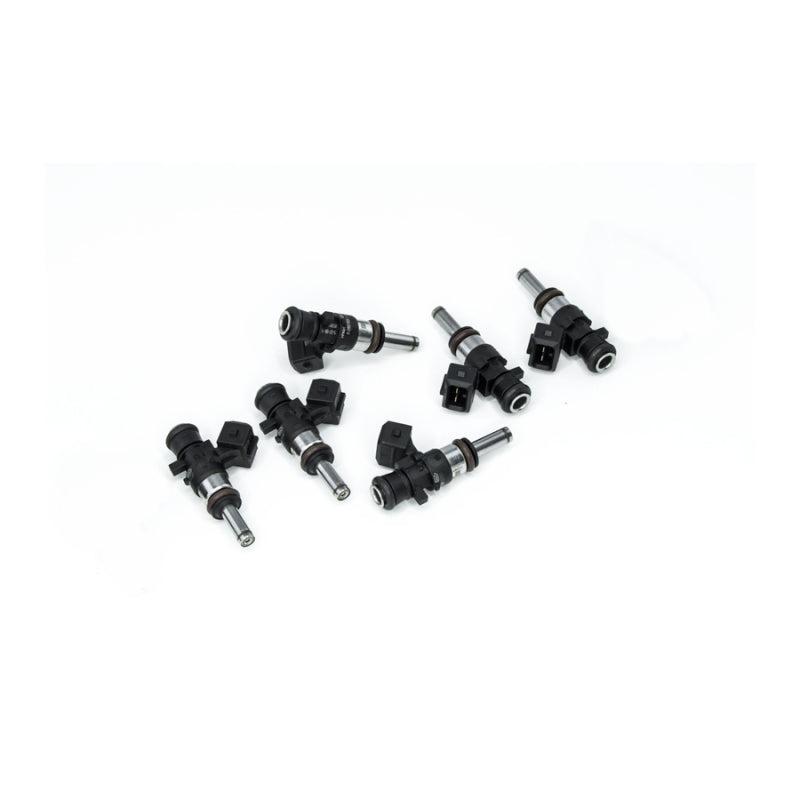 DeatschWerks 1200cc Bosch EV14 universal 40mm compact extended nozzle fuel injector set of 6