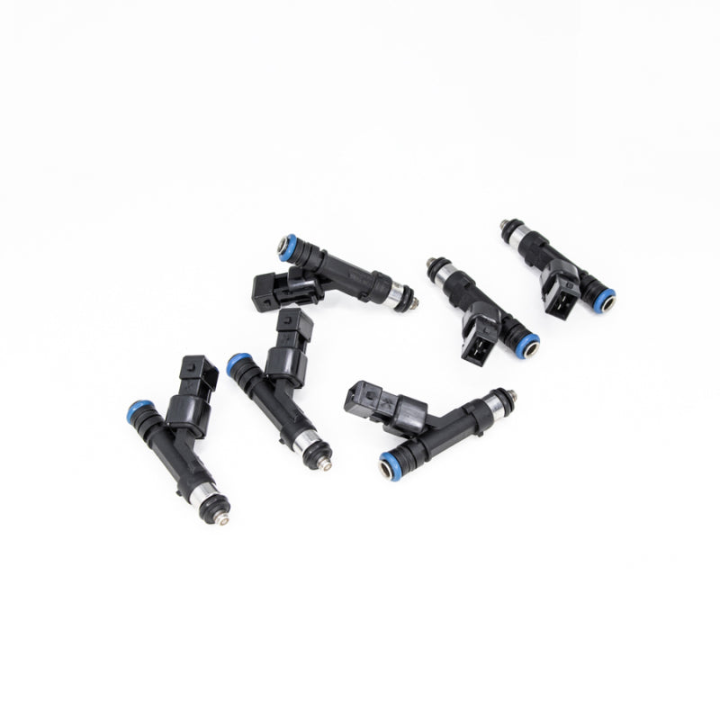 DeatschWerks 650cc fuel injector set for BMW E30 E36 M20 M50 M52 S50 S52 and Volvo turbo white block engines