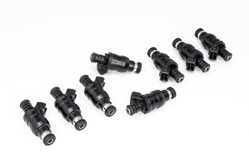 DeatschWerks 1000cc low impedance universal fuel injector set with 14mm upper fitment
