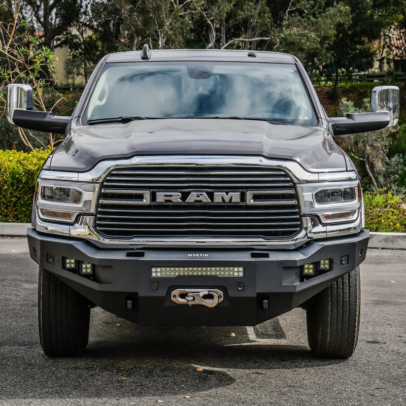 Westin 19-21 Ram 2500/3500 Pro-Series Front Bumper - Textured Black Westin