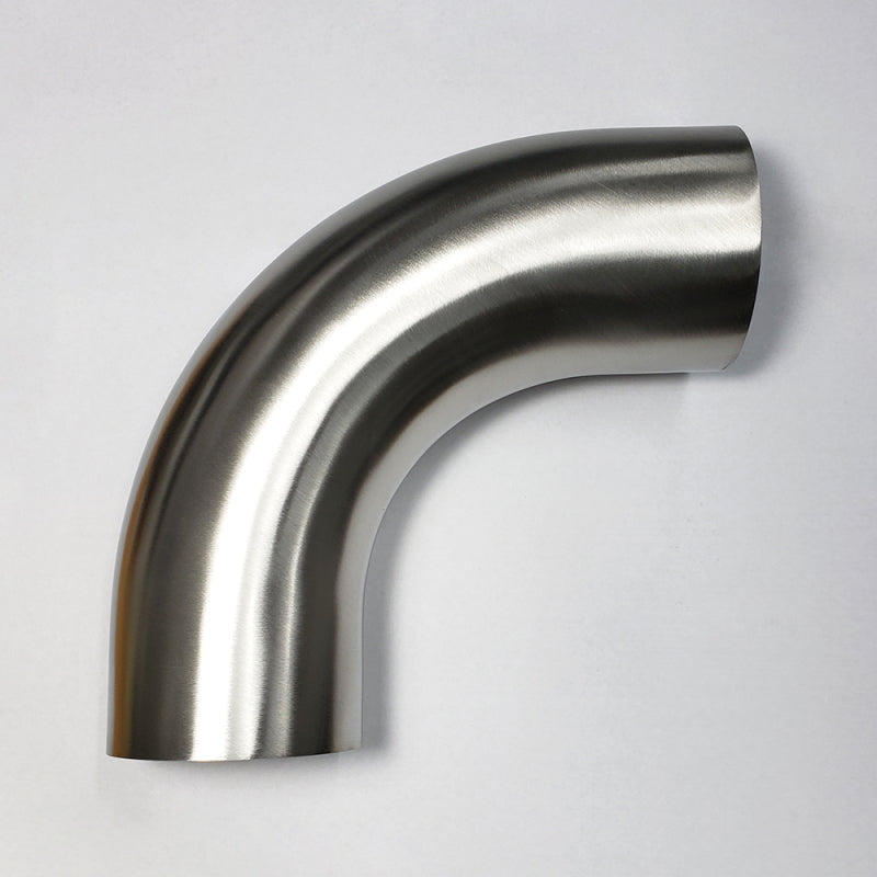 Stainless Bros 3.5in SS304 45° Elbow 1.5D Radius 16GA/.065in Wall (No Leg)
