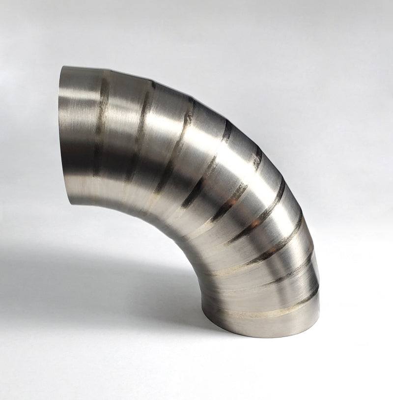 Ticon 3.5in Welded Pie Cuts 1.65D Loose Radius 90° Bend 1mm/.039in- 10pk