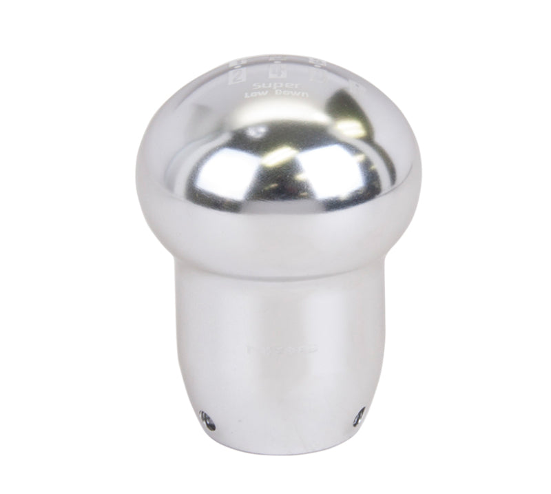 NRG Innovations Super Low Down 6-Speed Shift Knob - Silver - SK-141SL