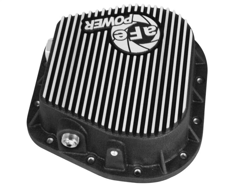 aFe Power Rear Differential Cover (Machined) 12 Bolt 9.75in 11-13 Ford F-150 EcoBoost V6 3.5L (TT) - eliteracefab.com