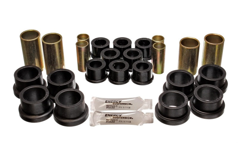 Energy Suspension 70-78 Nissan 240Z/260Z/280Z Black Rear Control Arm Bushing Set - eliteracefab.com