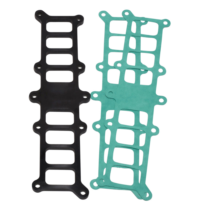 BBK 86-95 Mustang 5.0 Phenolic Manifold Spacer Kit Edlebrock Performer 3/8 1520