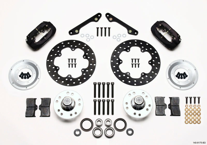 Wilwood Forged Dynalite Front Drag Kit Drilled Rotor 79-81 Camaro Wilwood