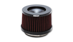 Vibrant The Classic Perf Air Filter 4.75in O.D. Cone x 3-5/8in Tall x 4in inlet I.D. Turbo Outlets - eliteracefab.com