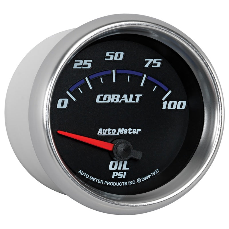 Autometer Cobalt 66.7mm 0-100 PSI Oil Pressure Gauge 7927