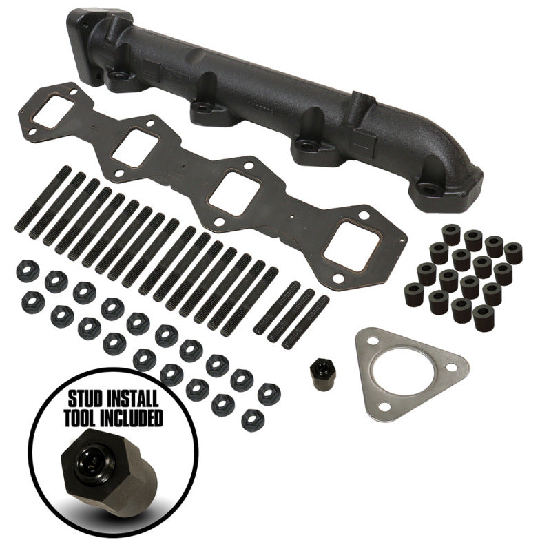 BD Diesel Driver Side Exhaust Manifold Kit - Ford 2011-2016 F250/F350 6.7L PowerStroke BD Diesel