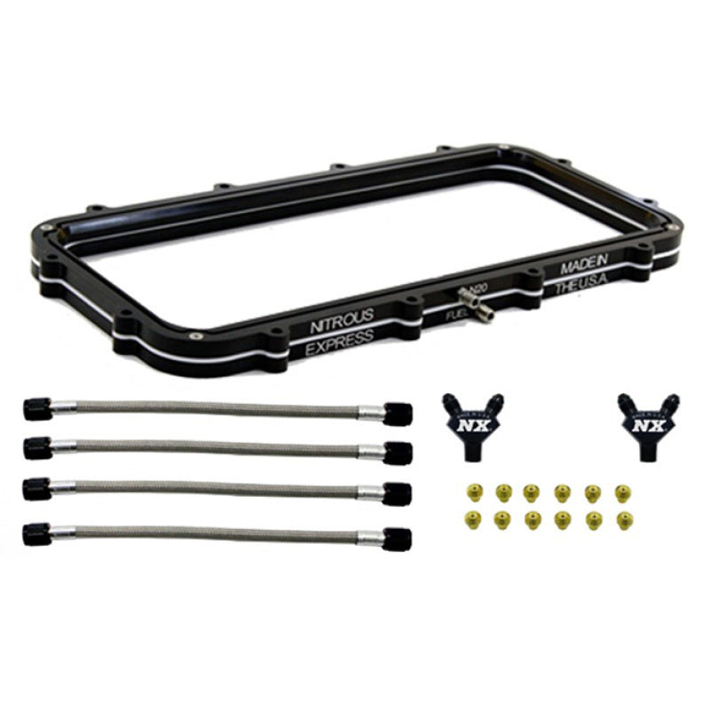 Nitrous Express Holley High Ram Plenum Nitrous Plate Conversion - eliteracefab.com