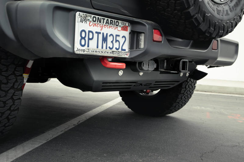 DV8 Offroad 20-22 Jeep Wrangler JL (3.0L Diesel) Rear Diff Skid Plate for Dana 44 SPJL-05D