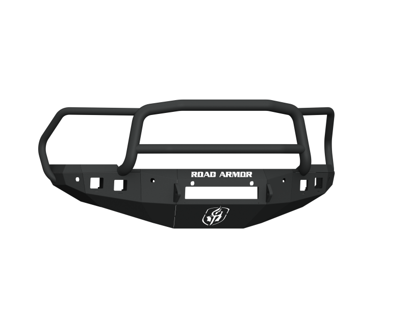 Road Armor 16-18 Ram 2500 Stealth Front Bumper w/Lonestar Guard/6 Sensor Holes - Tex Blk Road Armor