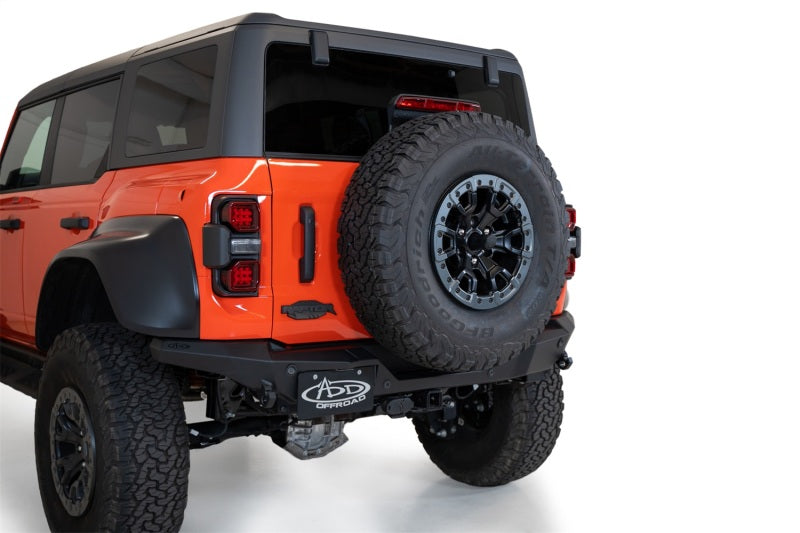 Addictive Desert Designs 22-23 Ford Bronco Raptor Rock Fighter Rear Bumper Addictive Desert Designs