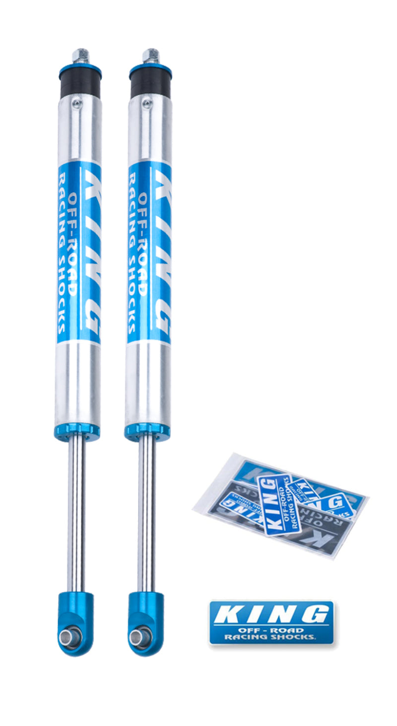 King Shocks 07-18 Jeep Wrangler JK Front 2.0 Dia Internal Reservoir Shock 0-2in Lift (Pair) - eliteracefab.com