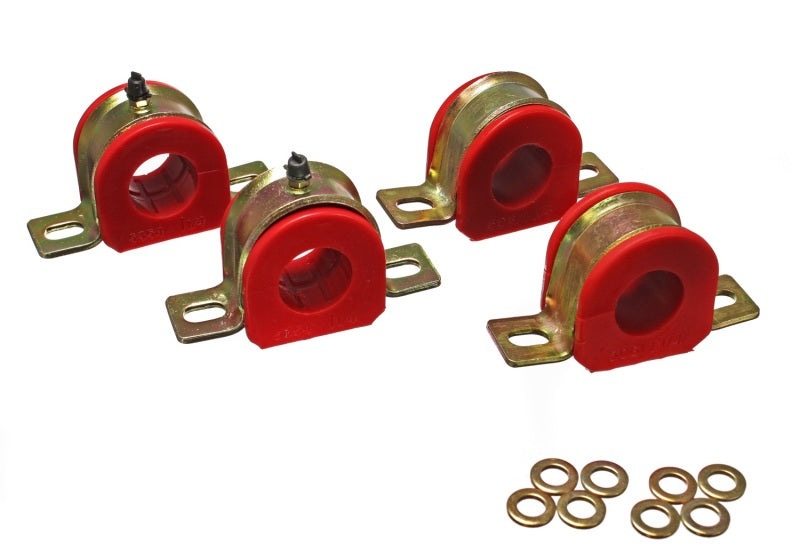 Energy Suspension 1-1/4in Gm Greaseable S/B Set - Red - eliteracefab.com