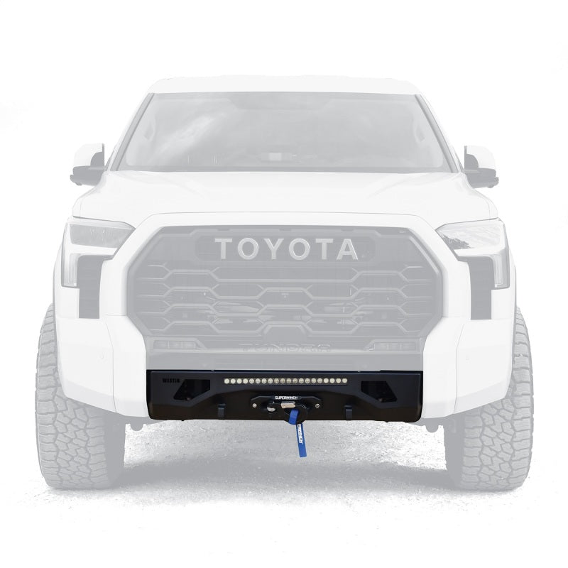 Westin 22-23 Toyota Tundra Pro-Series Front Bumper - Textured Black Westin