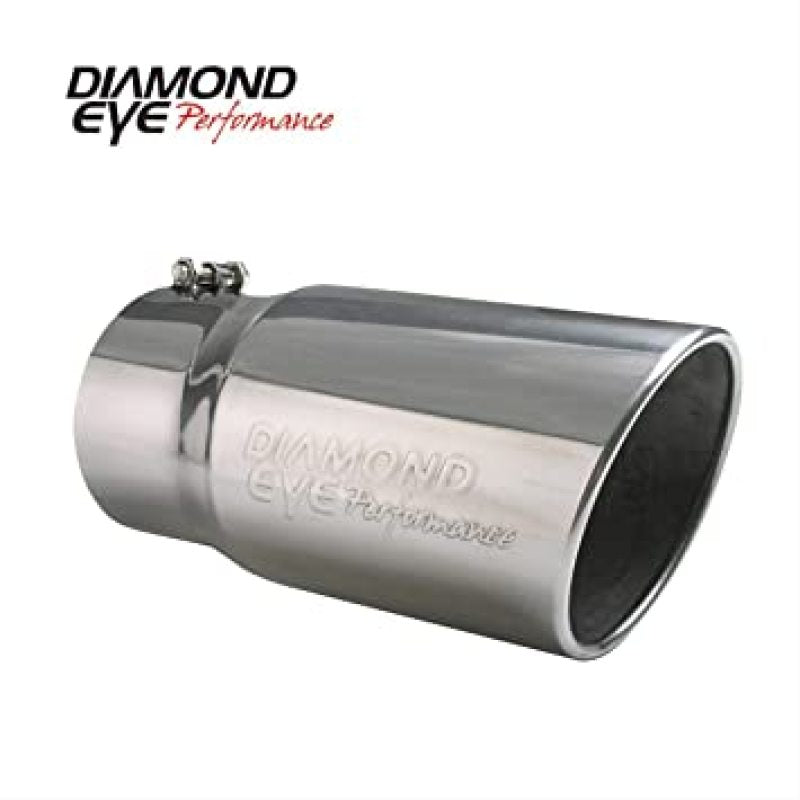 Diamond Eye TIP 3in-4inX12in BOLT-ON ROLLED ANGLE 15-DEGREE ANGLE CUT: EMBOSSED DIAMOND EYE Diamond Eye Performance
