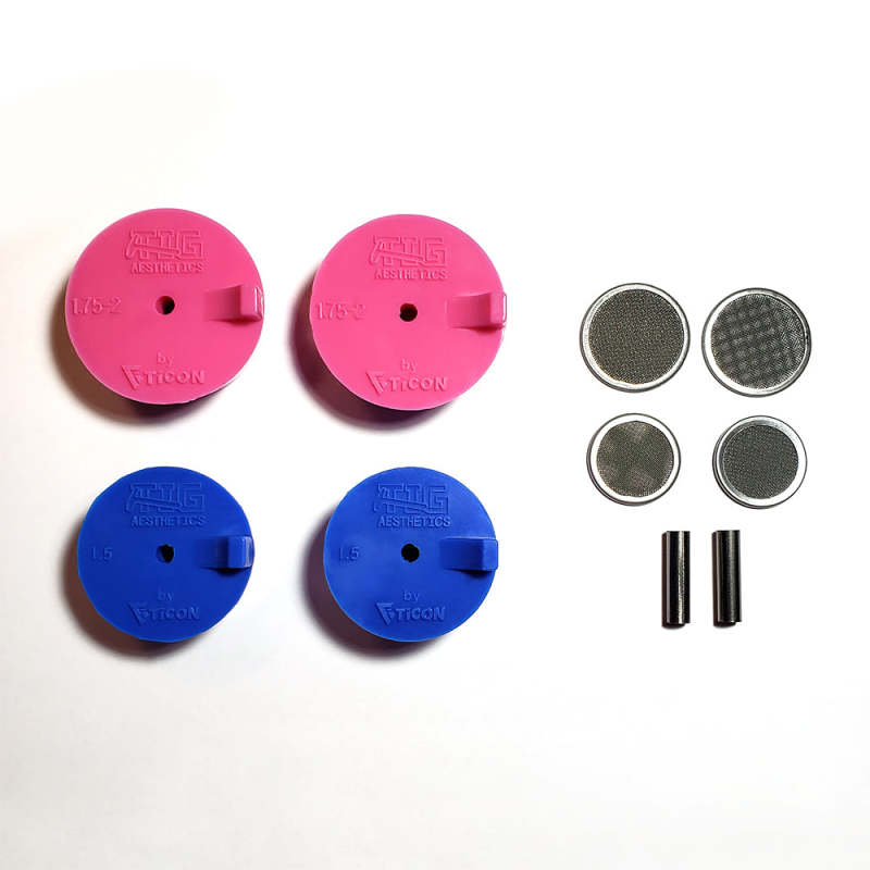 Ticon TIG Aesthetics Silicone Purge Plugs Header Kit