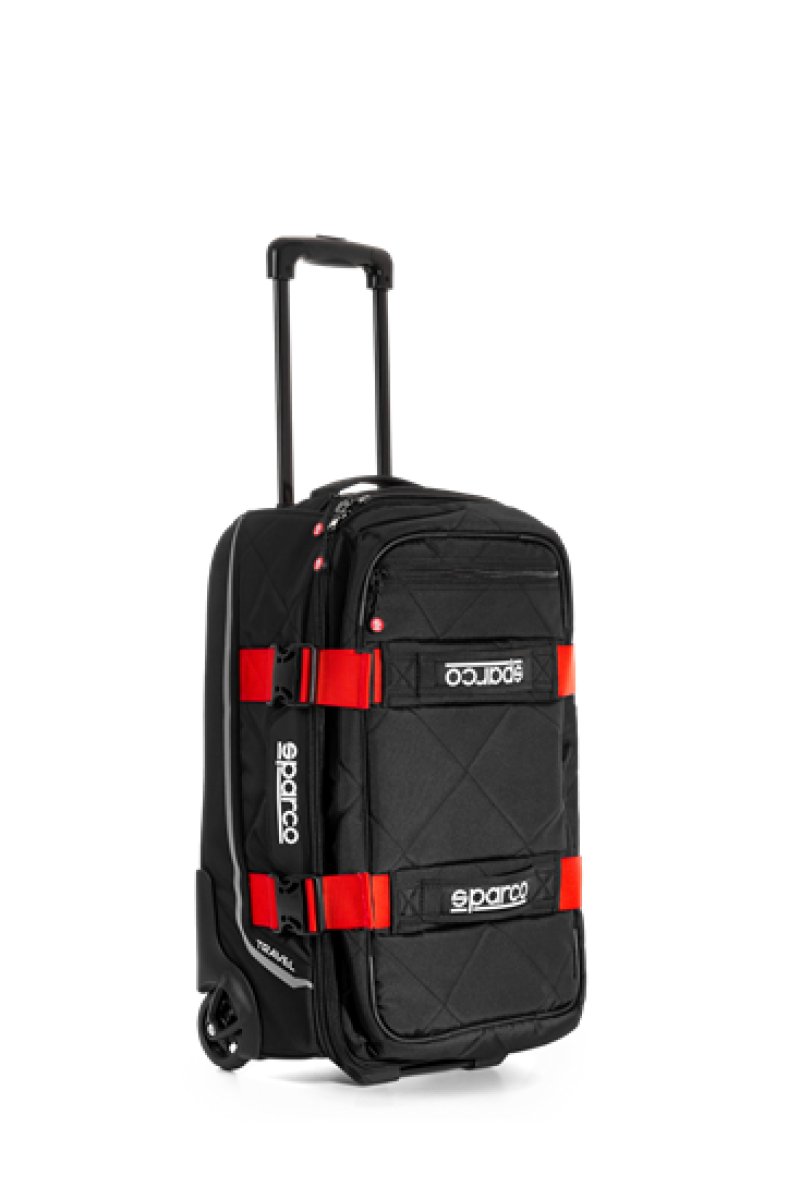 Sparco Bag Travel BLK/RED - eliteracefab.com